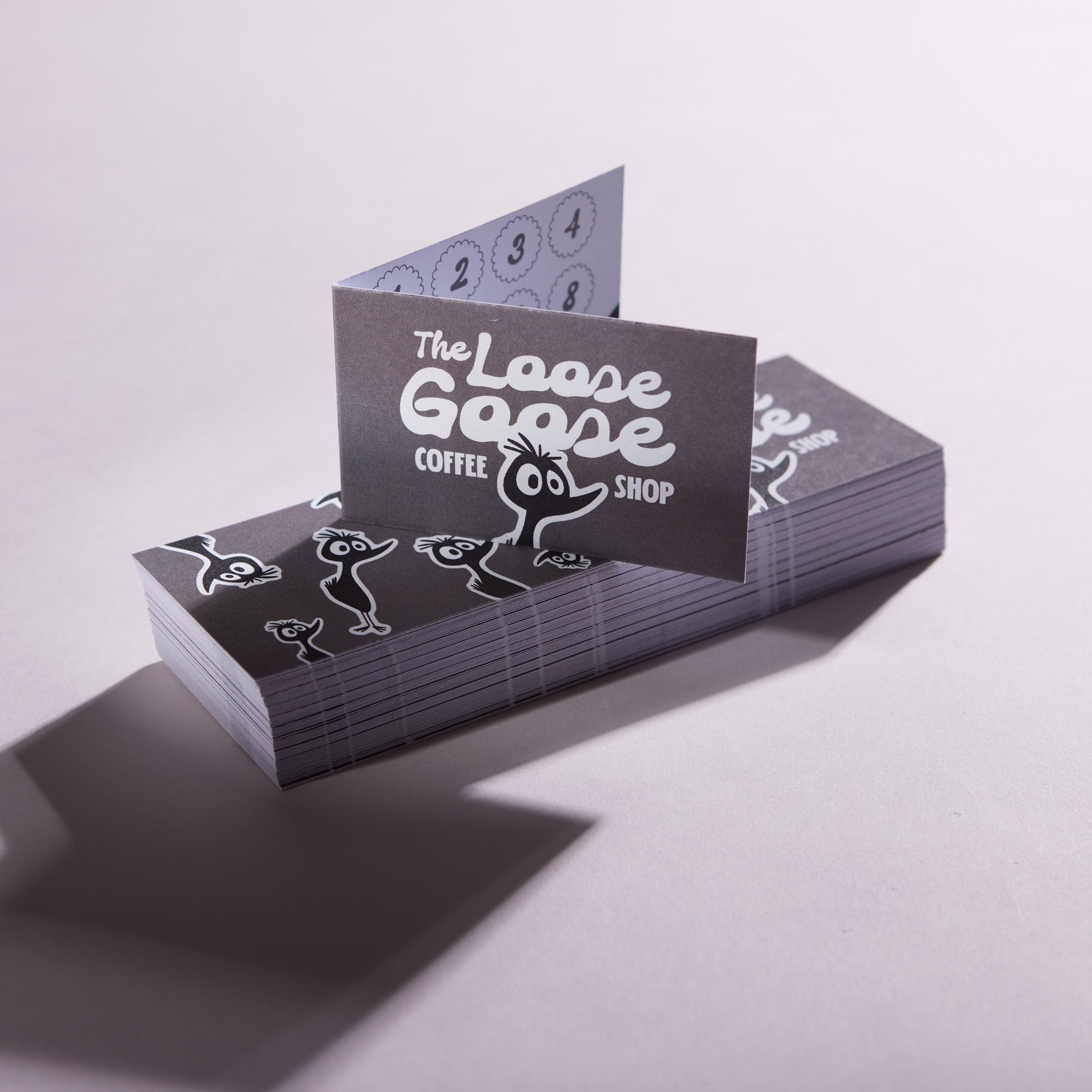 Folded Business Cards